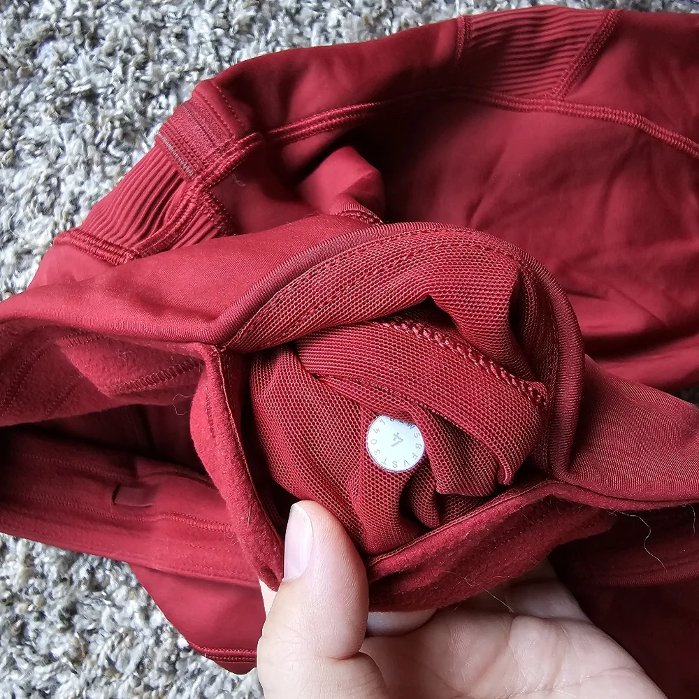 lululemon athletica trendy red